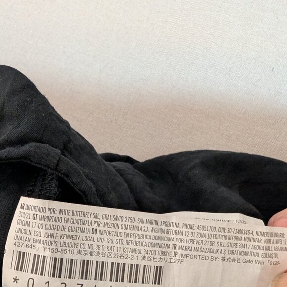 Forever 21 Black Cutout Jumpsuit Wide Leg Sleeveless Romper Size Small - Picture 11 of 11